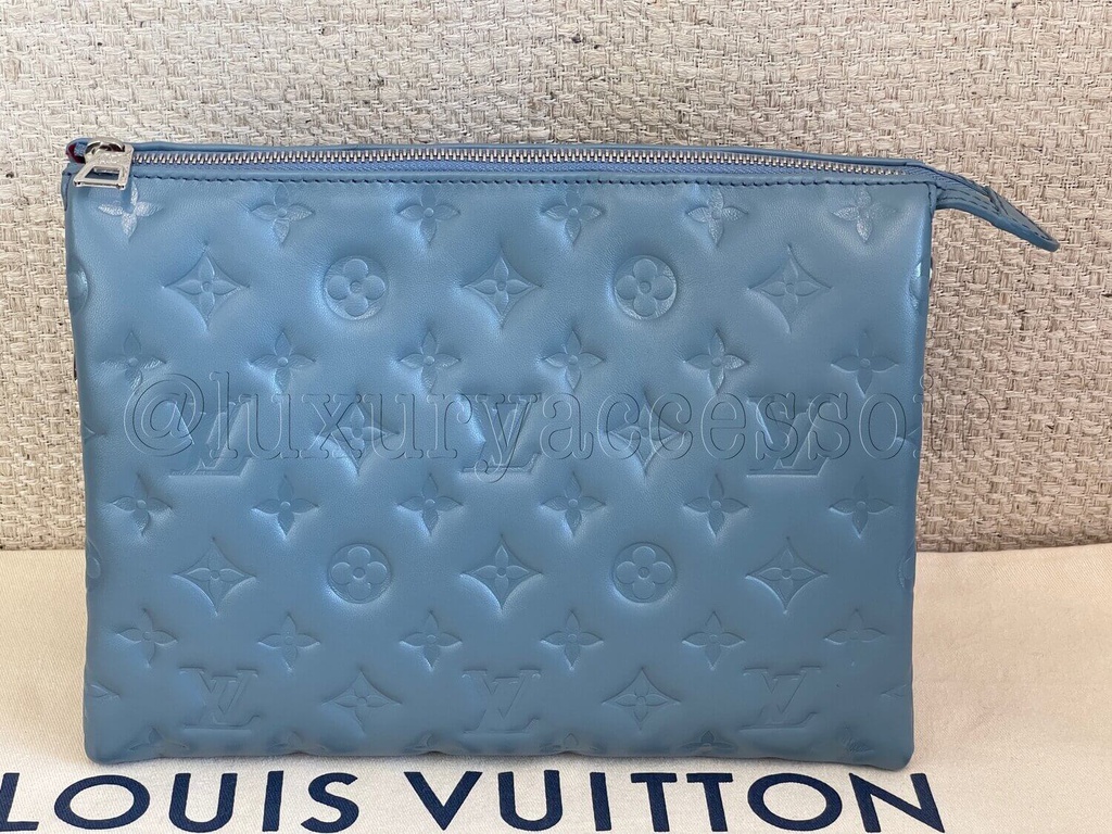 100% Original Louis Vuitton Coussin PM silber